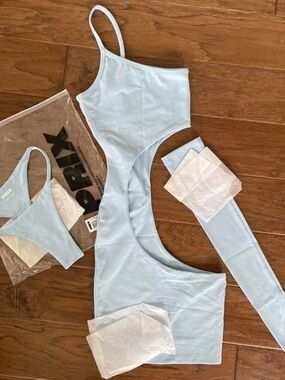 Prix Workshop Helios Dress Combo Baby Blue XS